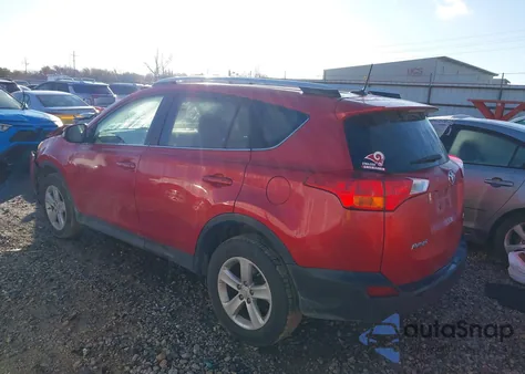2014 Toyota Rav4 Xle z USA, uszkodzony, nr VIN 2T3WFREV7EW127512